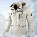 Alexander | Men's Waterproof Hooded Quilted Jacket Windproof Outdoor Parka