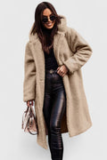 Madison | Women's Jacket Oversized Long Teddy Fleece Winter Coat