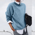 Madison | Women's Oversized Crew Neck Soft Knit Sweater