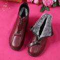 Scarlett | Women's Slip-Resistant Fleece-Lined Leather Ankle Boots